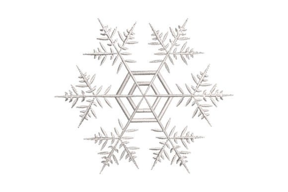 Beautiful Snowflake Embroidery Design Review