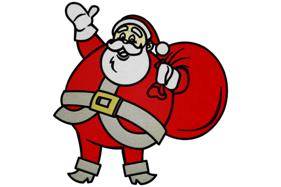 Happy Santa: A Business-Ready Embroidery Design Review