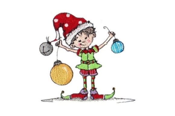 Sassy Noah Elf: A Festive Embroidery Review
